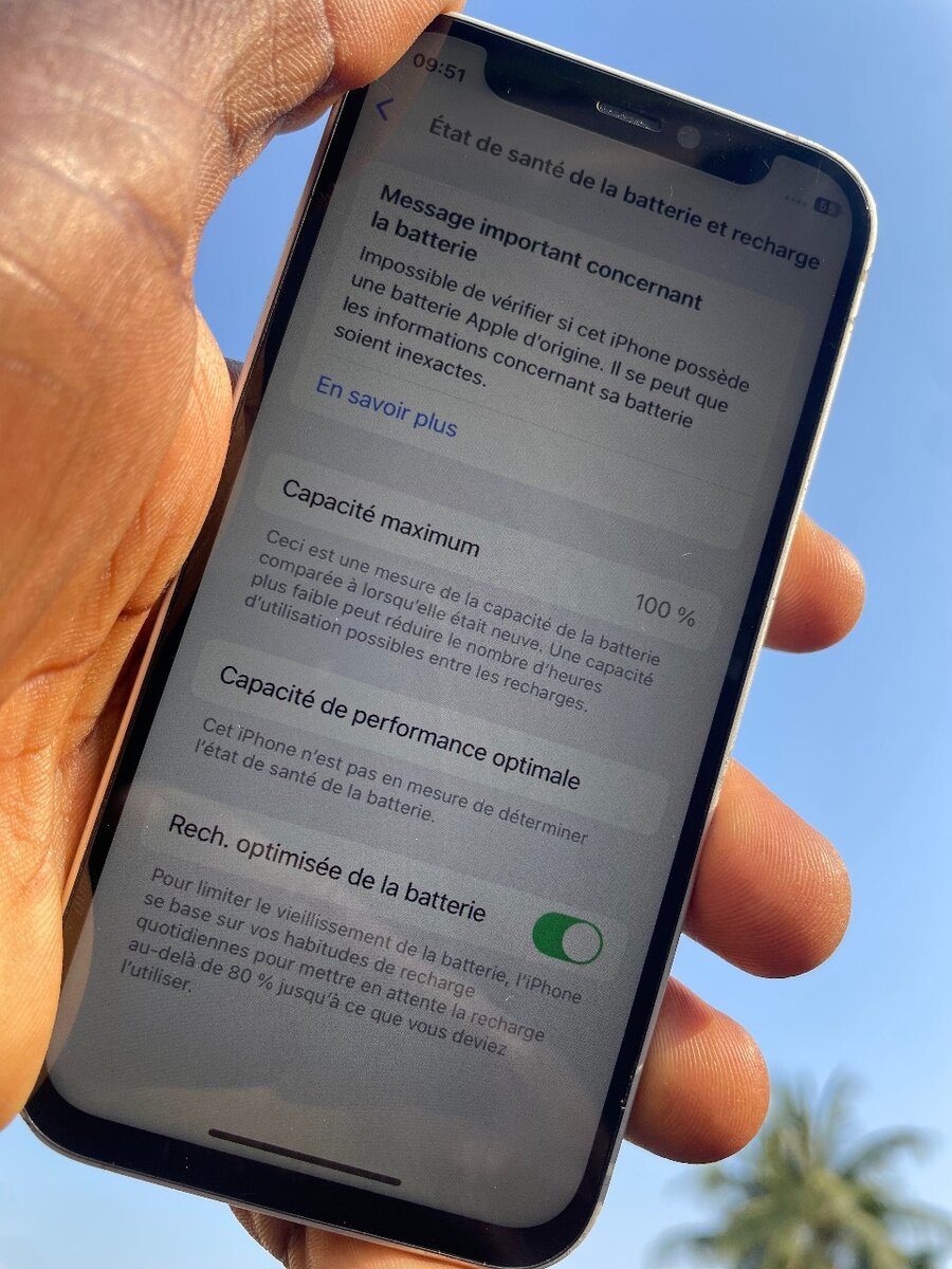 12 mini tout passe 64giga