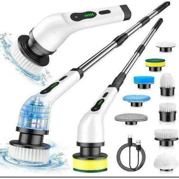 Brosse Électrique Rechargeable Multifonctions