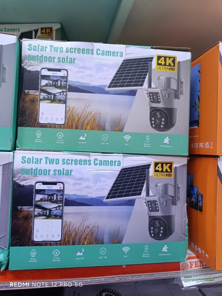 Caméra  Solaire 4K