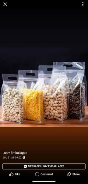 Sachets Alimentaires Réutilisables