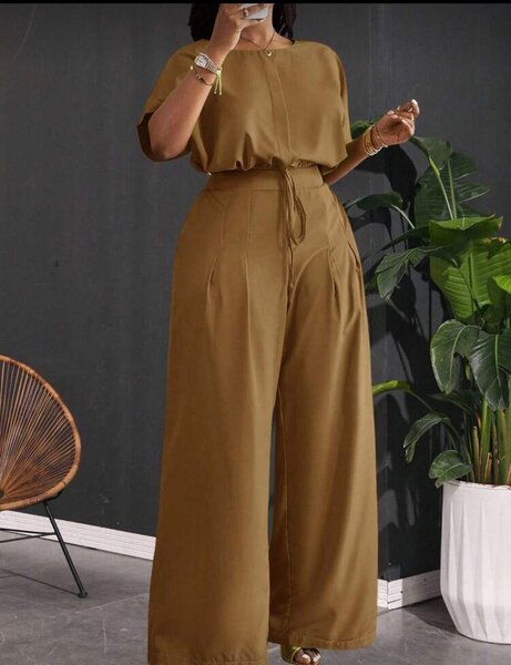 Ensemble chic pantalon ample