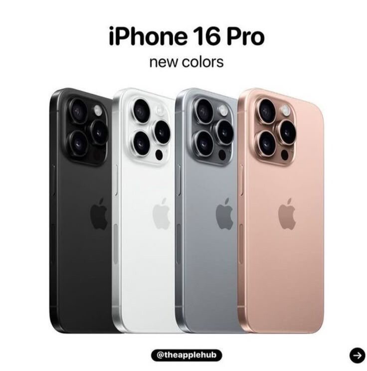 iPhone 16 pro &promax