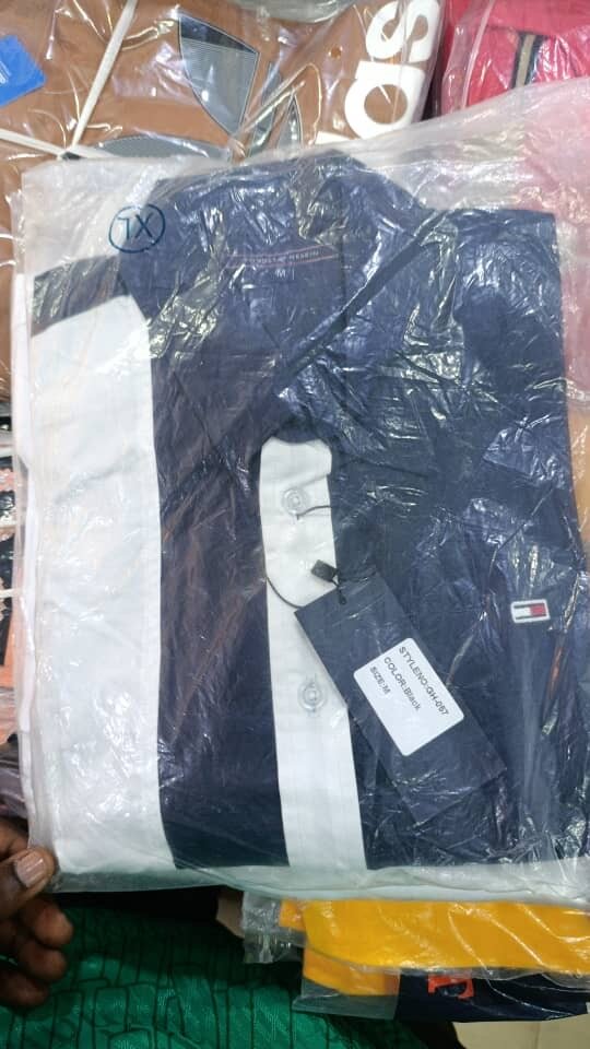 Chemise blanche en coton