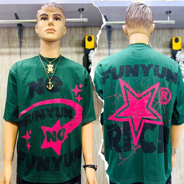 T-shirt oversize graphique