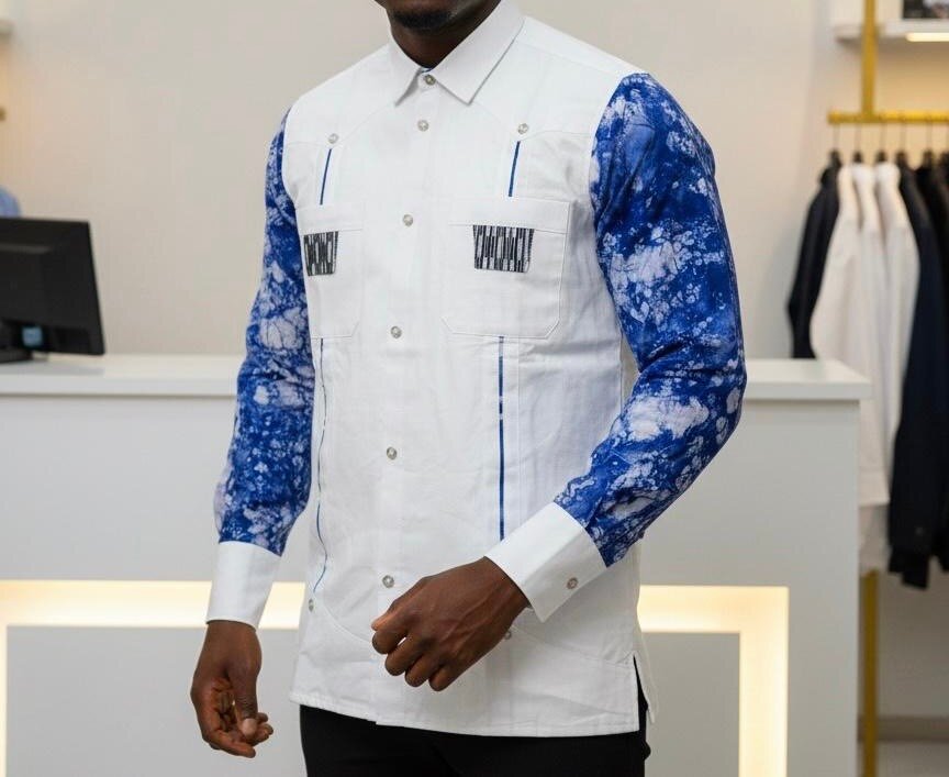 Chemise Poche Style Africain