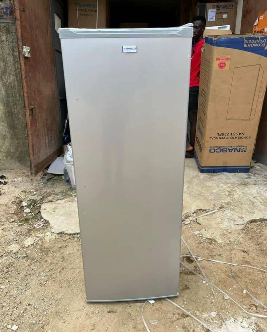 Nasco Congélateur Vertical NASD1-226FL  180 Litres / 6 Tiro