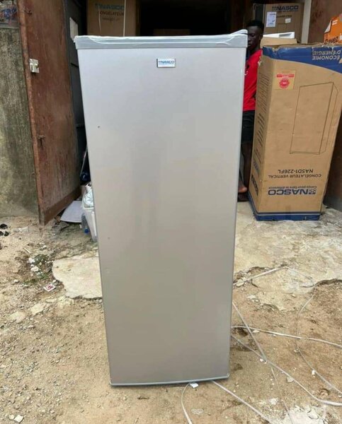 Nasco Congélateur Vertical NASD1-226FL  180 Litres / 6 Tiro