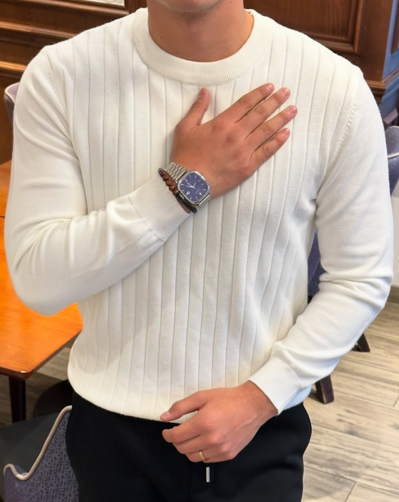 кофта белая мужская