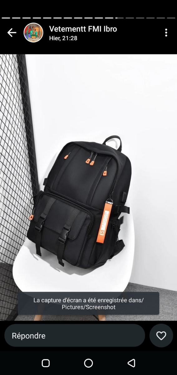 Sac à dos moderne et polyvalent