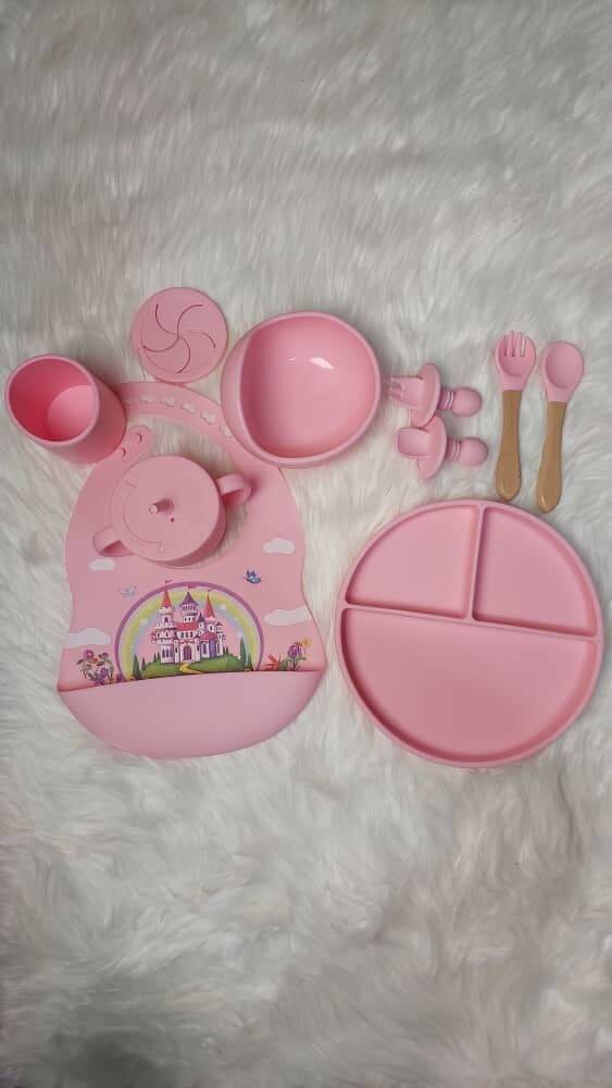 Coffret Repas Bébé en Silicone