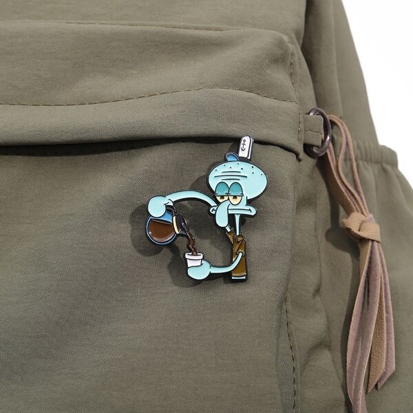 Металлический значок, брошь на сумку, одежду