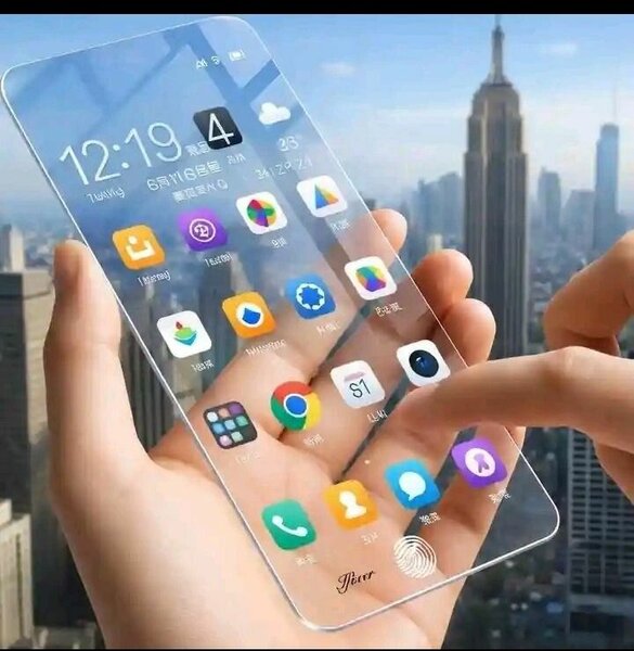 Smartphone transparent innovant