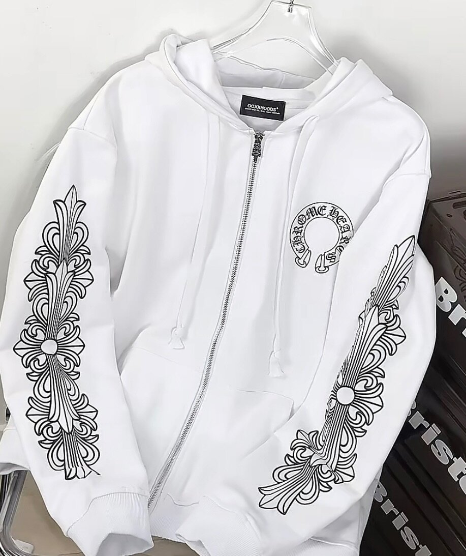 Зип худи Chrome Hearts