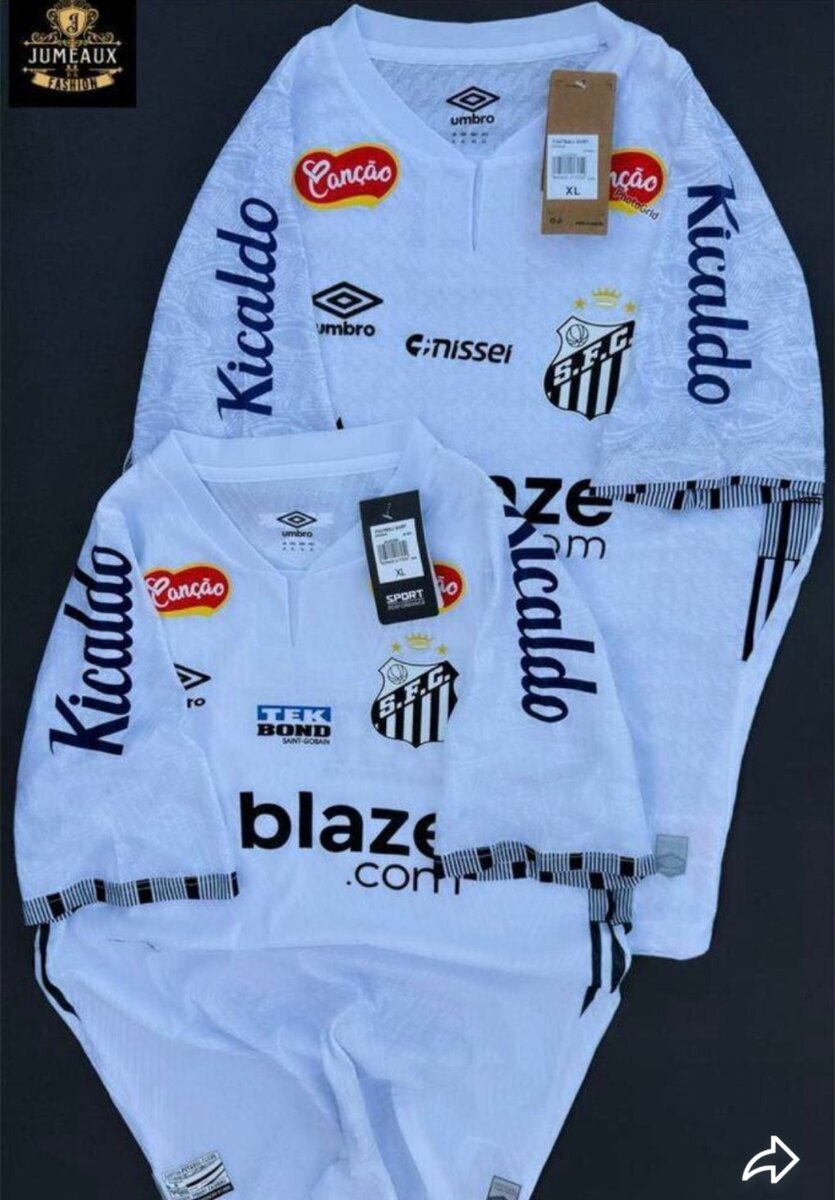 Maillot de Football Santos FC