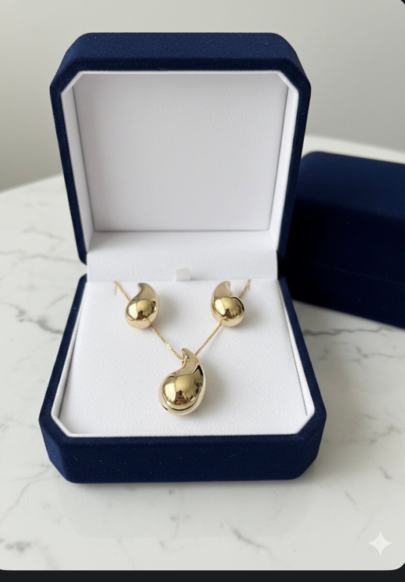 Ensemble Bijoux en Or plaqué