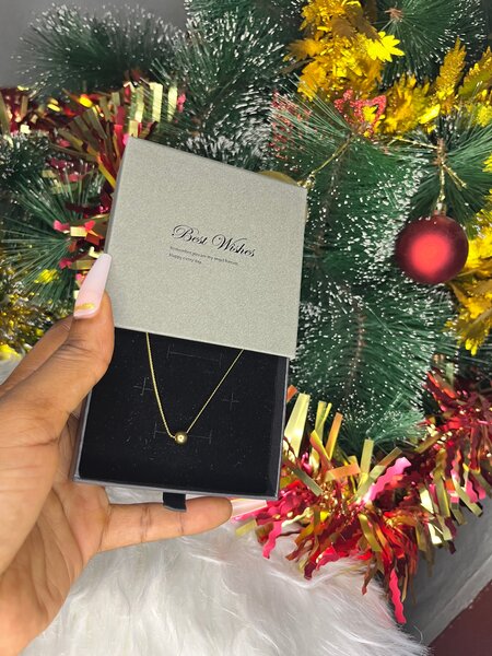 Collier en plaqué or Brixtel