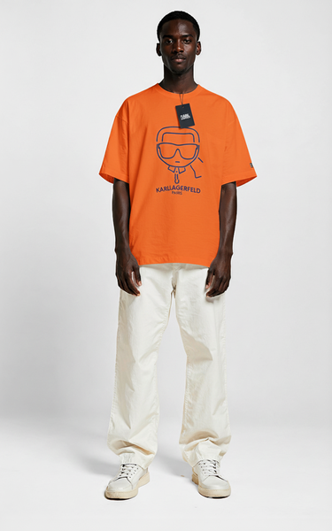 T-shirt Karl Lagerfeld orange