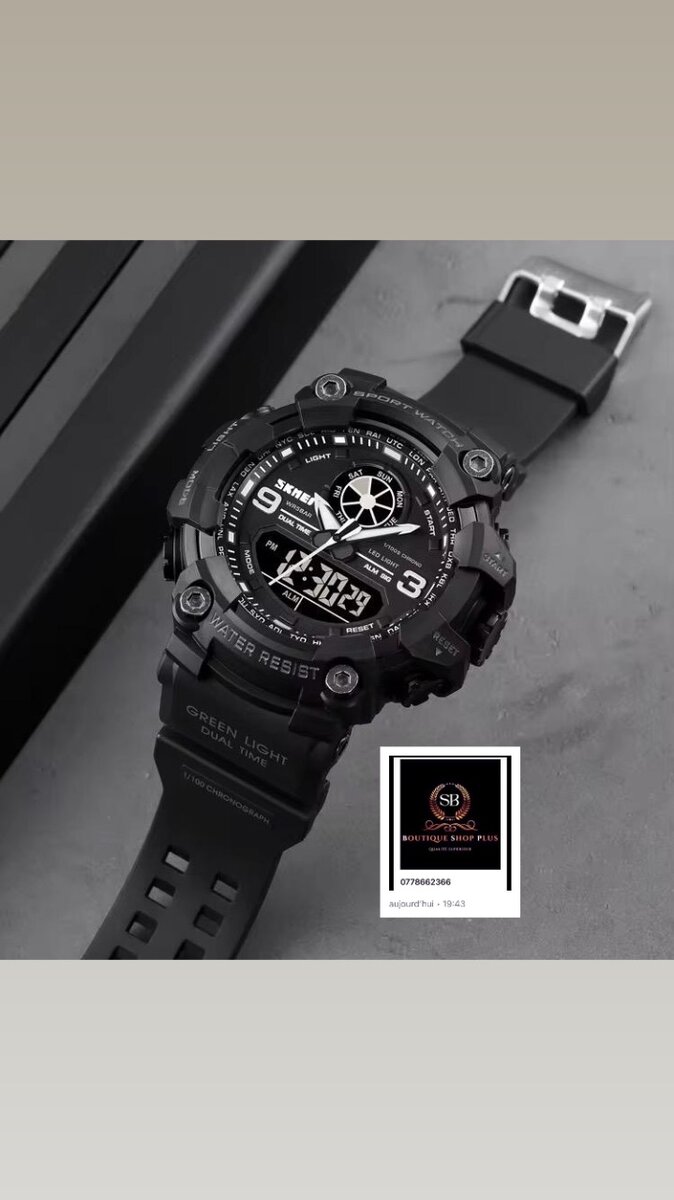 Montre Militaire Étanche