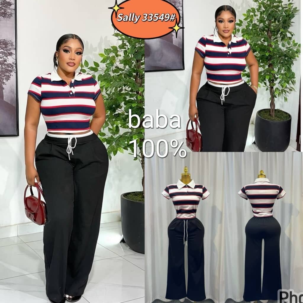 Tenue décontractée polo femme