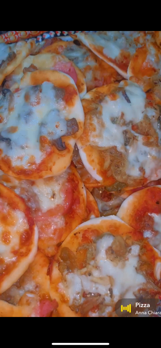 10 Mini pizza