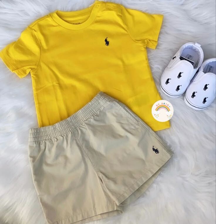 Ensemble enfants polo et shorts