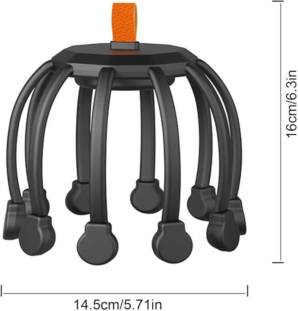 Masseur électrique de tête