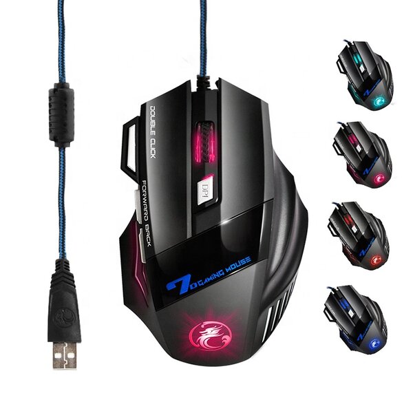 Souris Gaming LED USB