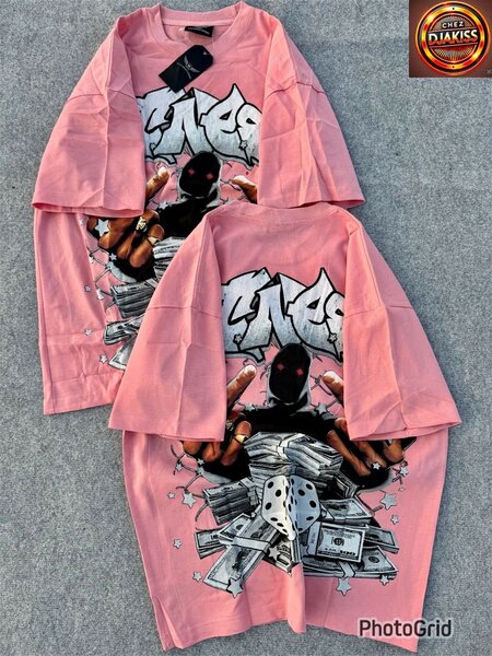 T-shirts oversize graffiti