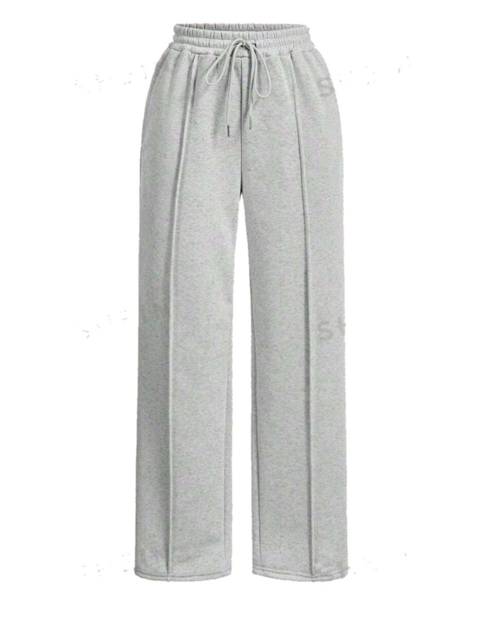 Pantalon de jogging gris femme
