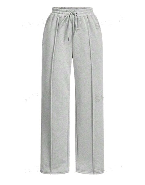Pantalon de jogging gris femme