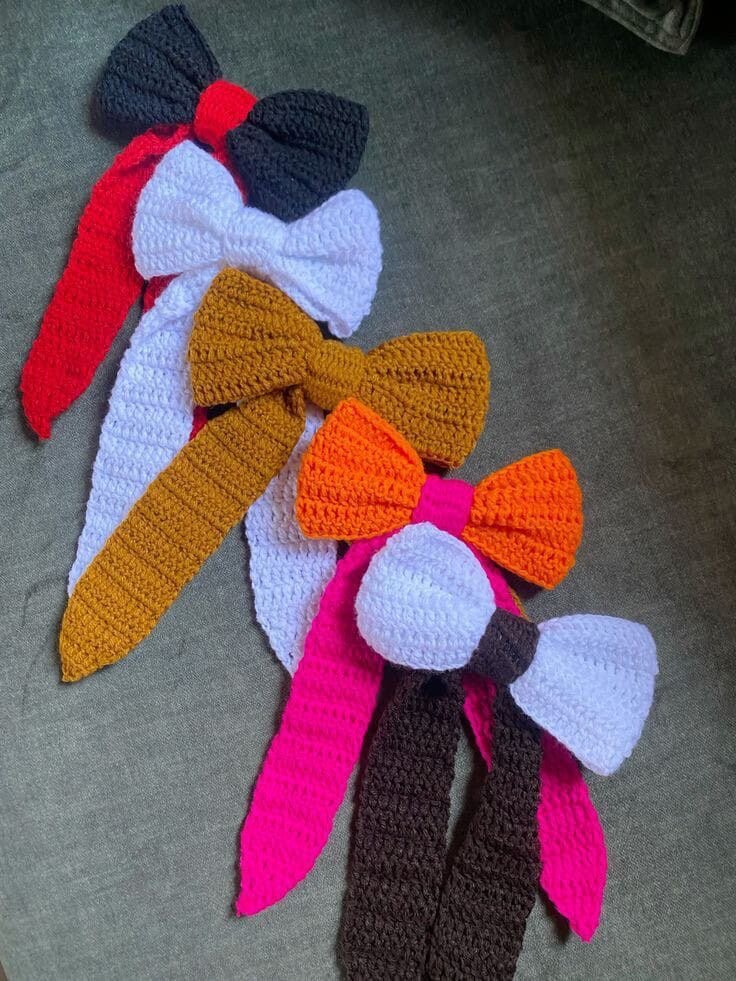 Noeud Crochet Coloré