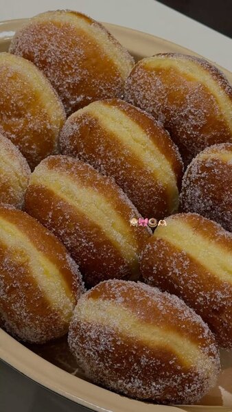 Délicieuses beignets sucrés