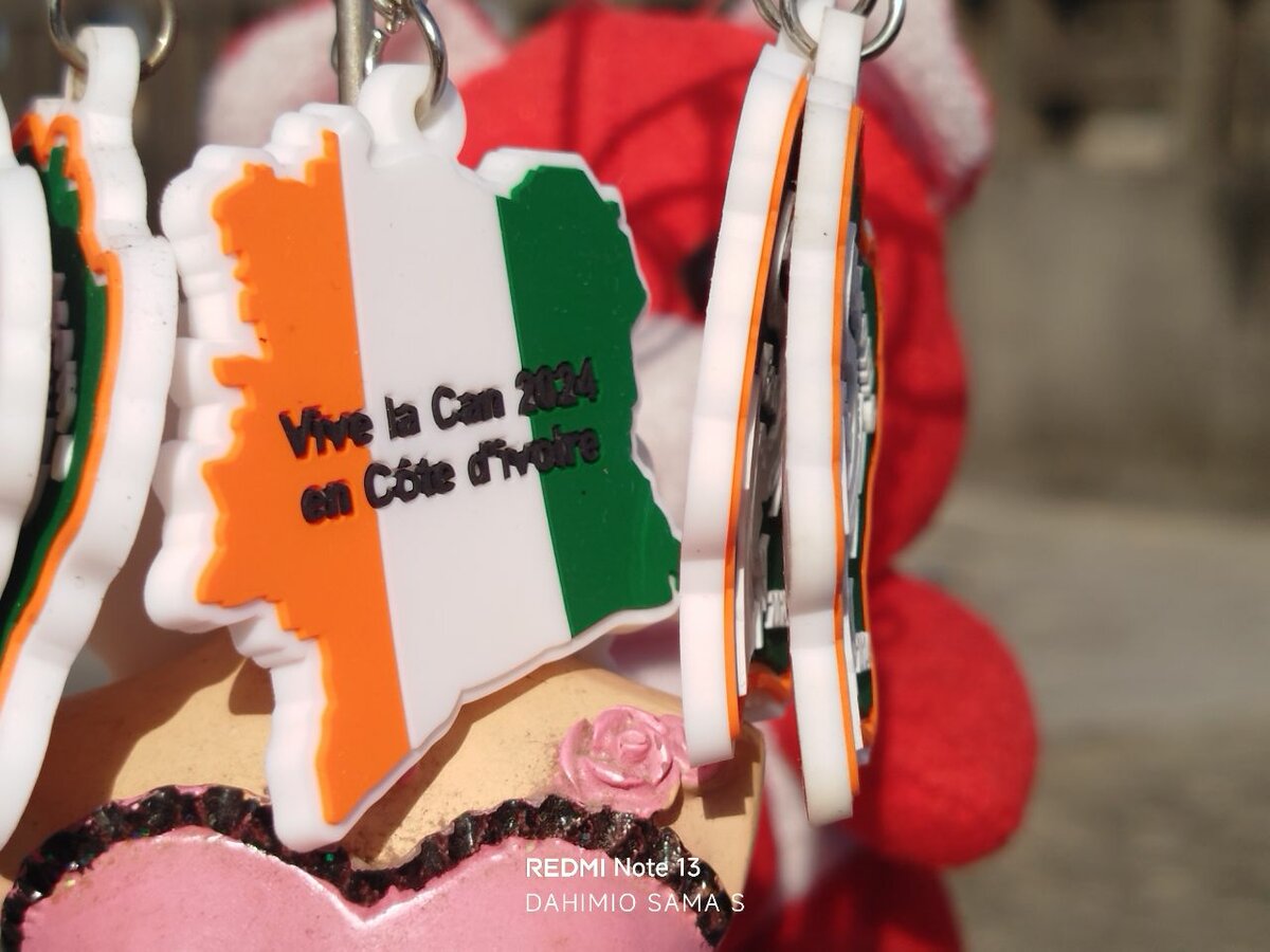 Porte-clés CAN 2024 CI