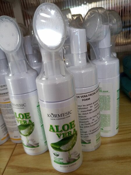 Mousse Nettoyante Aloe Vera