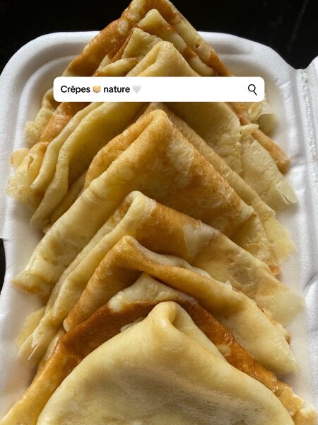 Crêpes nature(10)