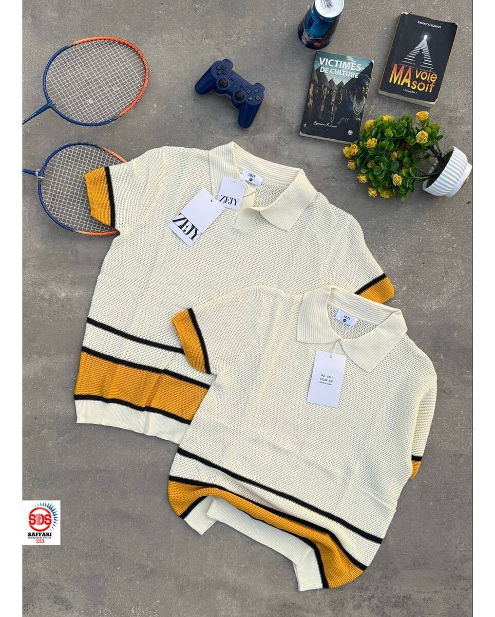 Pulls en tricot rayé casual