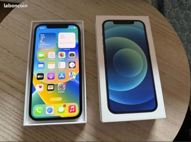 IPHONE 12 SIMPLE 64GO NEUF