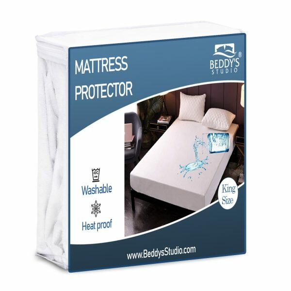 100% Waterproof Mattress Protector Cover - Made of Polish