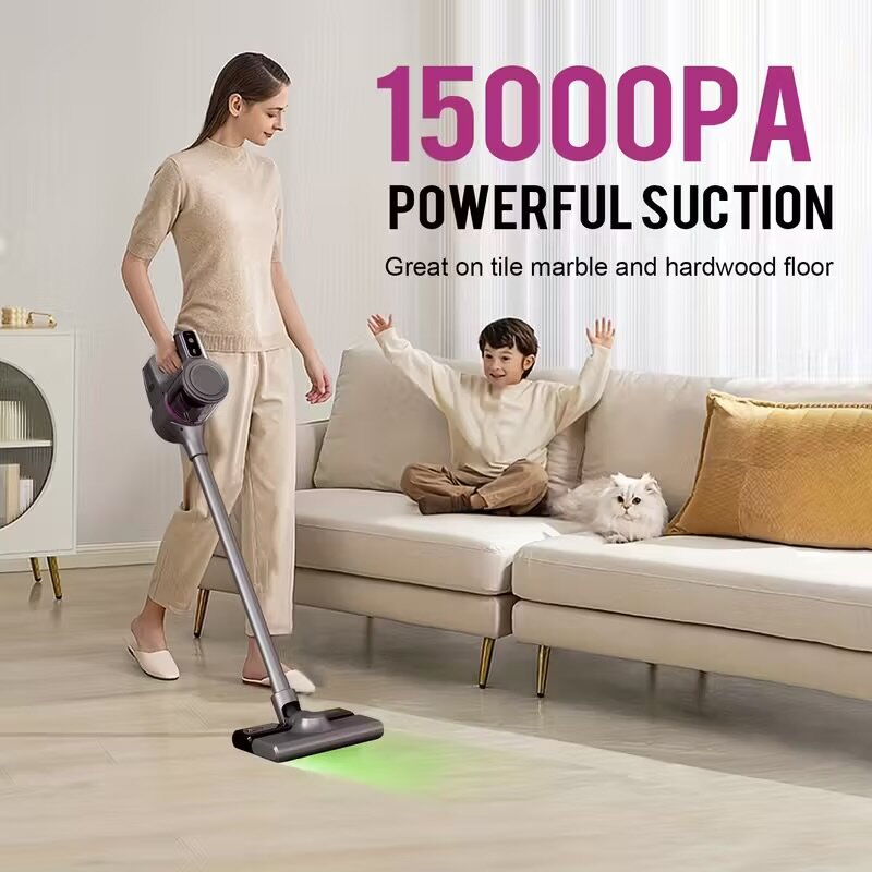 Aspirateur sans fil puissant 4-en-1