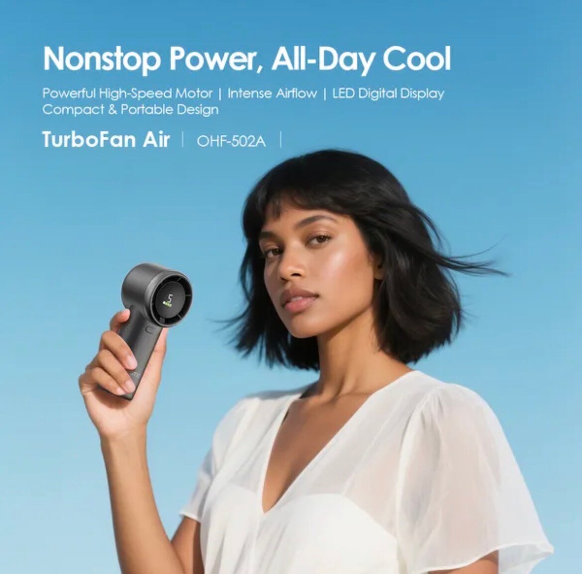 oraimo TurboFan Air Ventilor