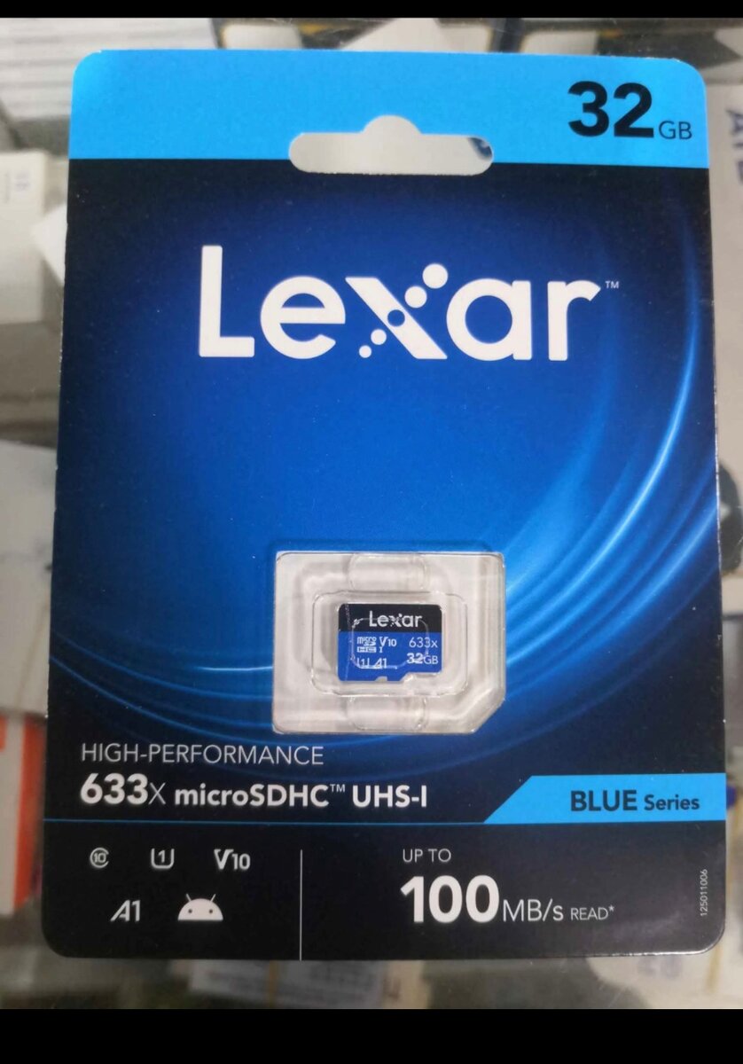 Lexar 32GB MicroSDHC UHS-I