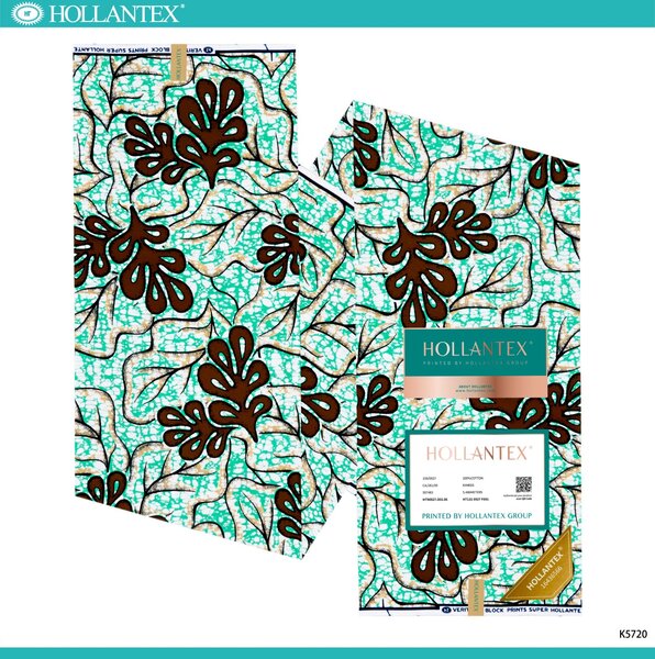 Tissu imprimé africain vibrant