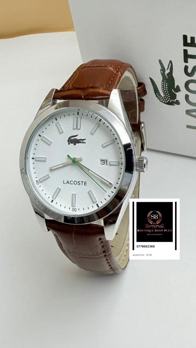 Montre Lacoste authentique