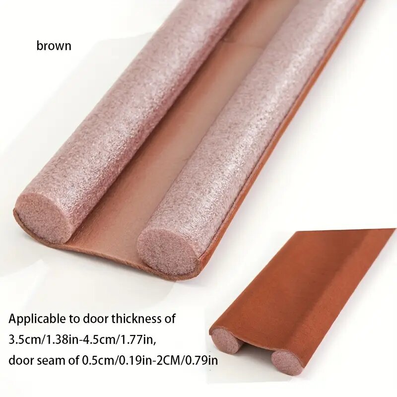 2 Boudins de Porte Marron