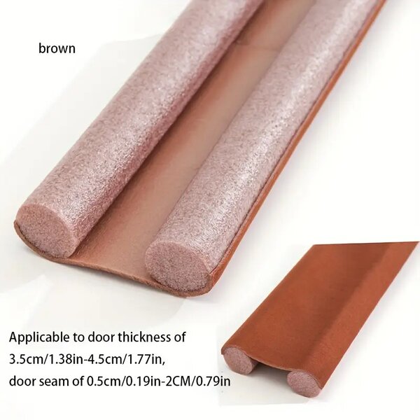 2 Boudins de Porte Marron