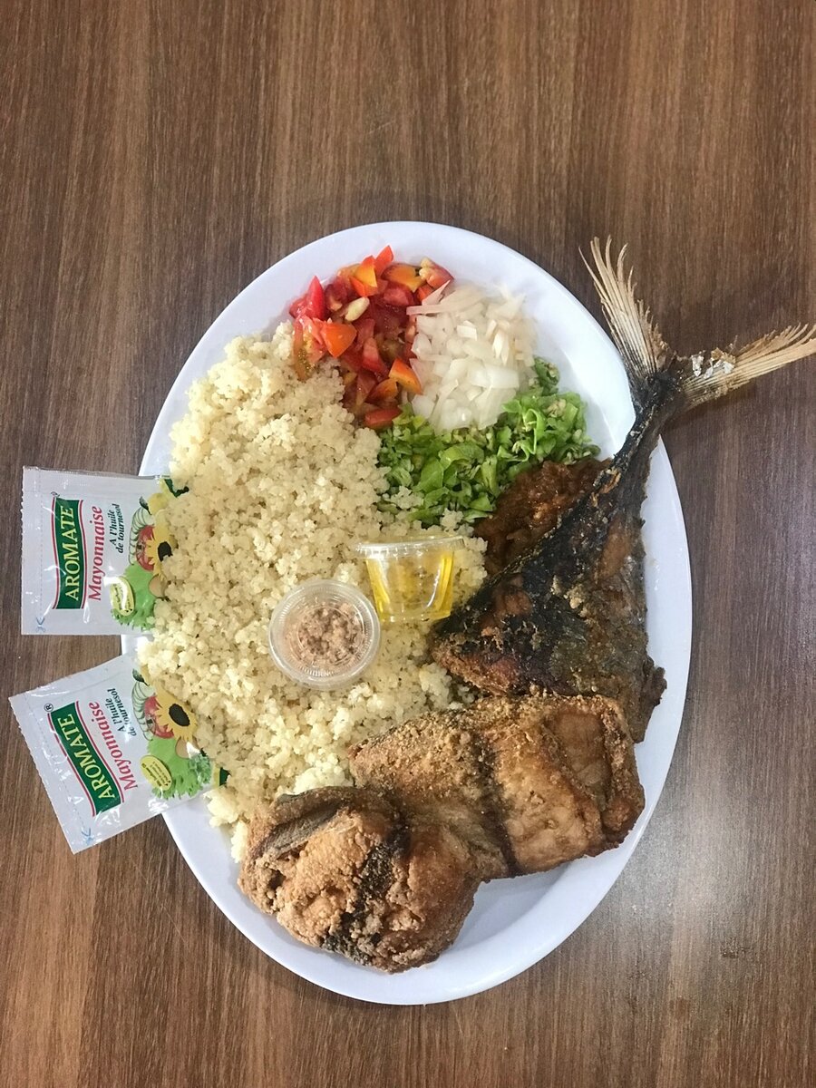 Gbarba, avec attiéké de Dabou