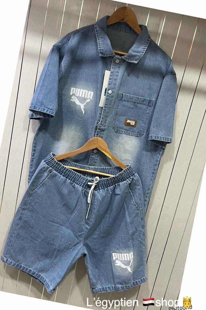 Complet pantacour jeans /qualité