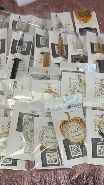 Resin keychain and souvenirs