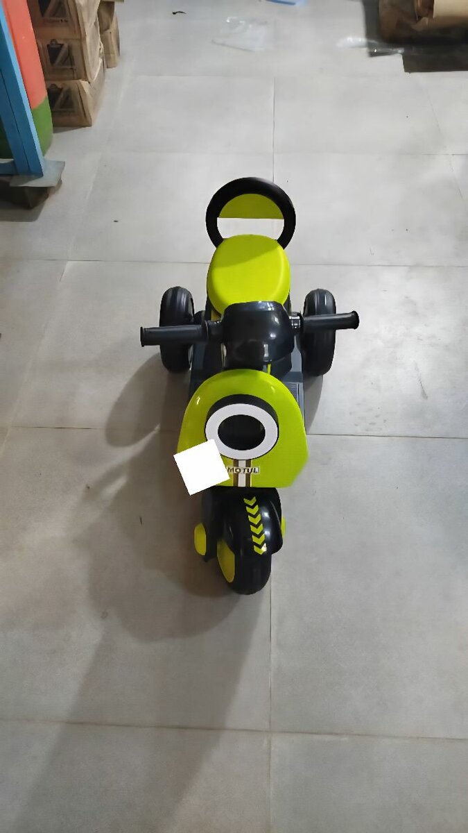 Moto Jouet Vert Enfant