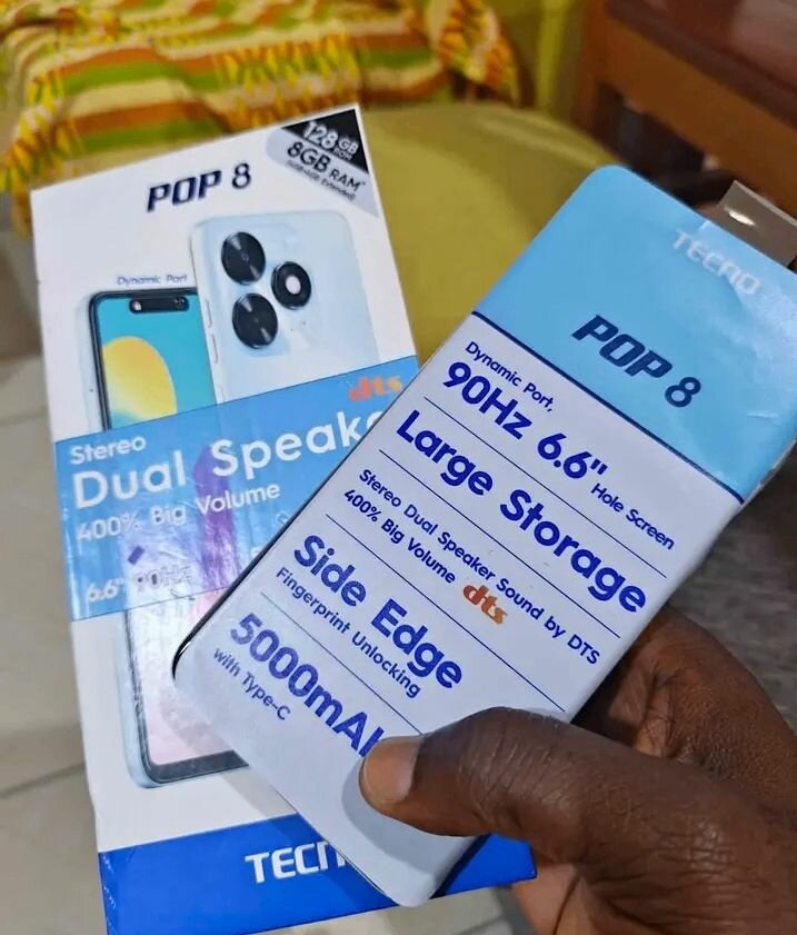 Tecno Pop 8 Smartphone 128GB